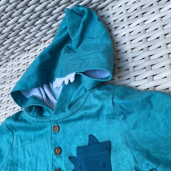 NWT- Carter's Baby Boys Shark Romper Size 18M - Picture 11 of 11